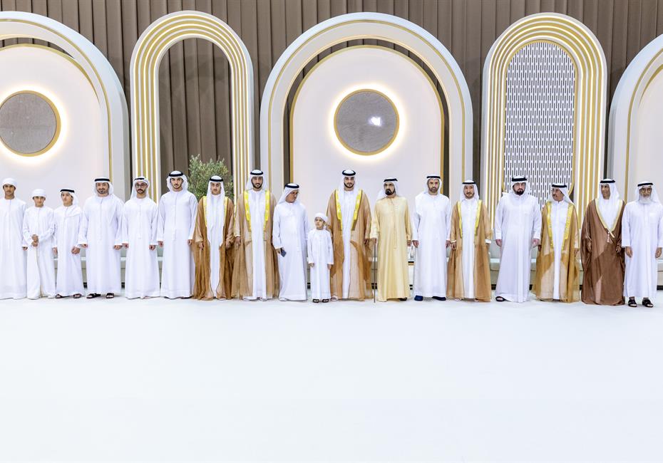  صاحب السمو الشيخ محمد بن راشد آل مكتوم-أخبار-محمد بن راشد يحضر أفراح آل مكتوم