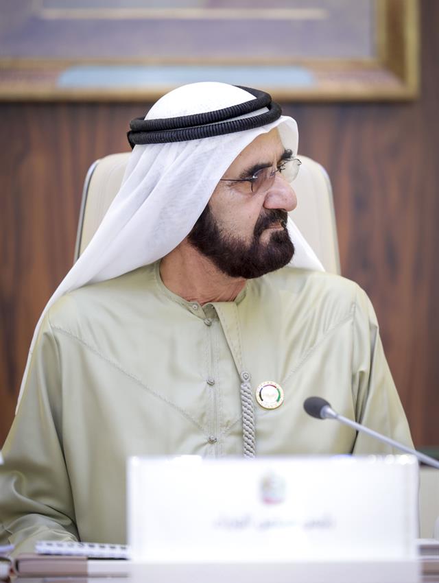His Highness Sheikh Mohammed bin Rashid Al Maktoum -  - Mohammed bin Rashid Says UAE Non-Oil Foreign Trade Projected to Reach AED 4 Trillion Within Two Years