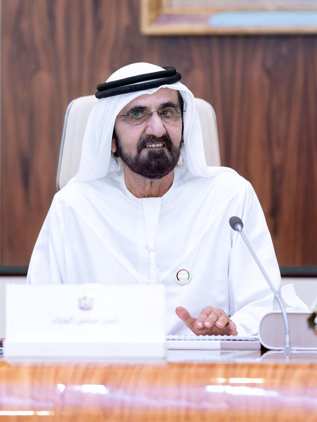  صاحب السمو الشيخ محمد بن راشد آل مكتوم -  - مجلس الوزراء برئاسة محمد بن راشد يعتمد قرارا بإعادة تنظيم مجلس الإمارات للتوازن بين الجنسين
