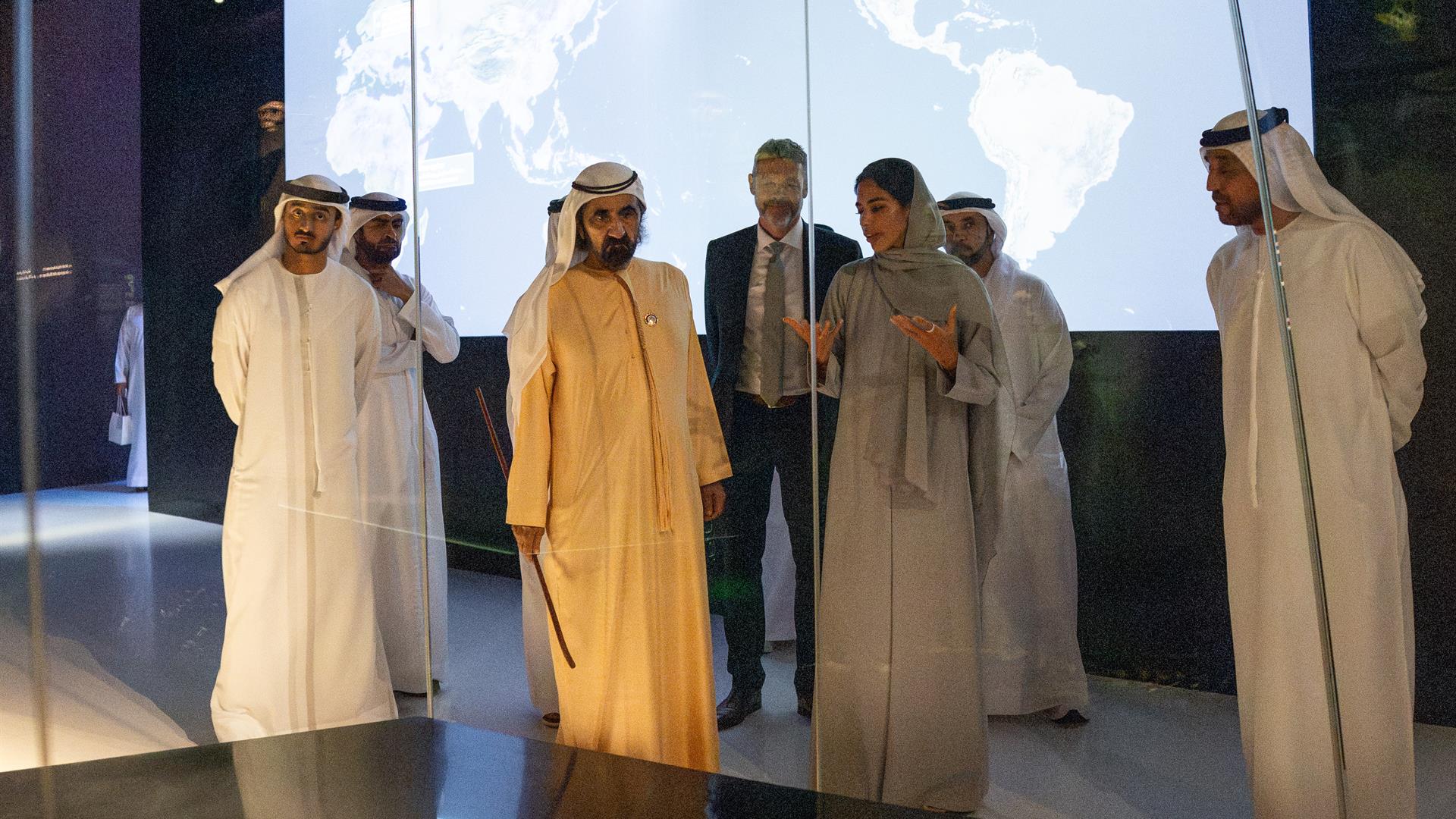 Mohammed bin Rashid visits Natural History Museum Abu Dhabi