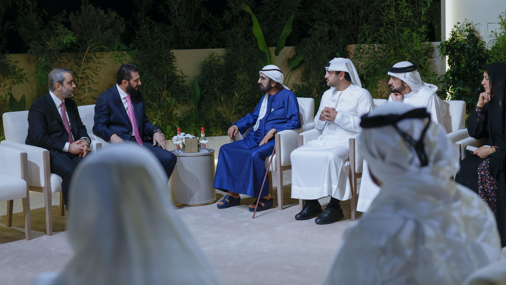 Mohammed bin Rashid meets with Syrian President, discusses bilateral relations