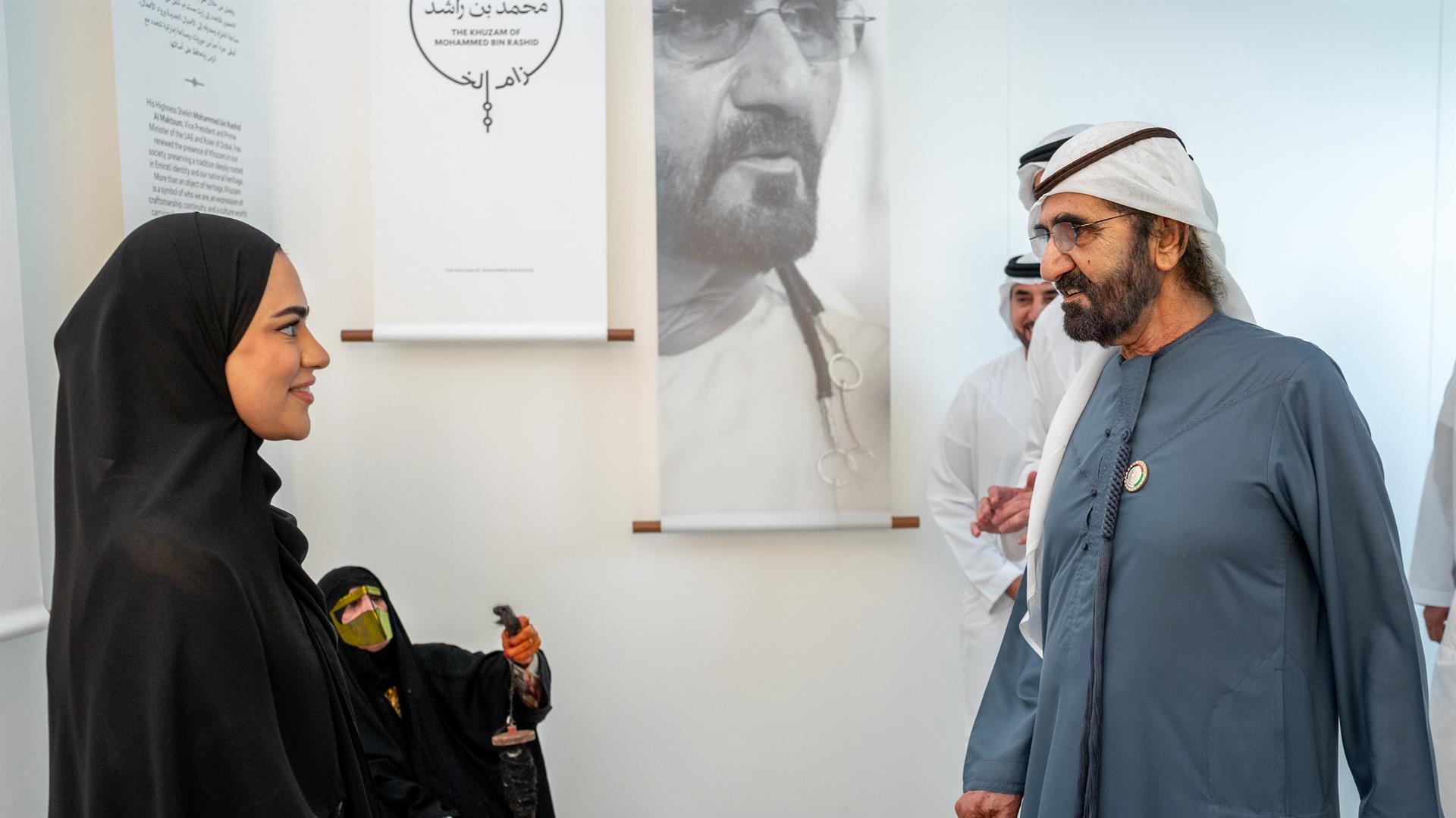 Mohammed bin Rashid explores research project on Al Khuzam