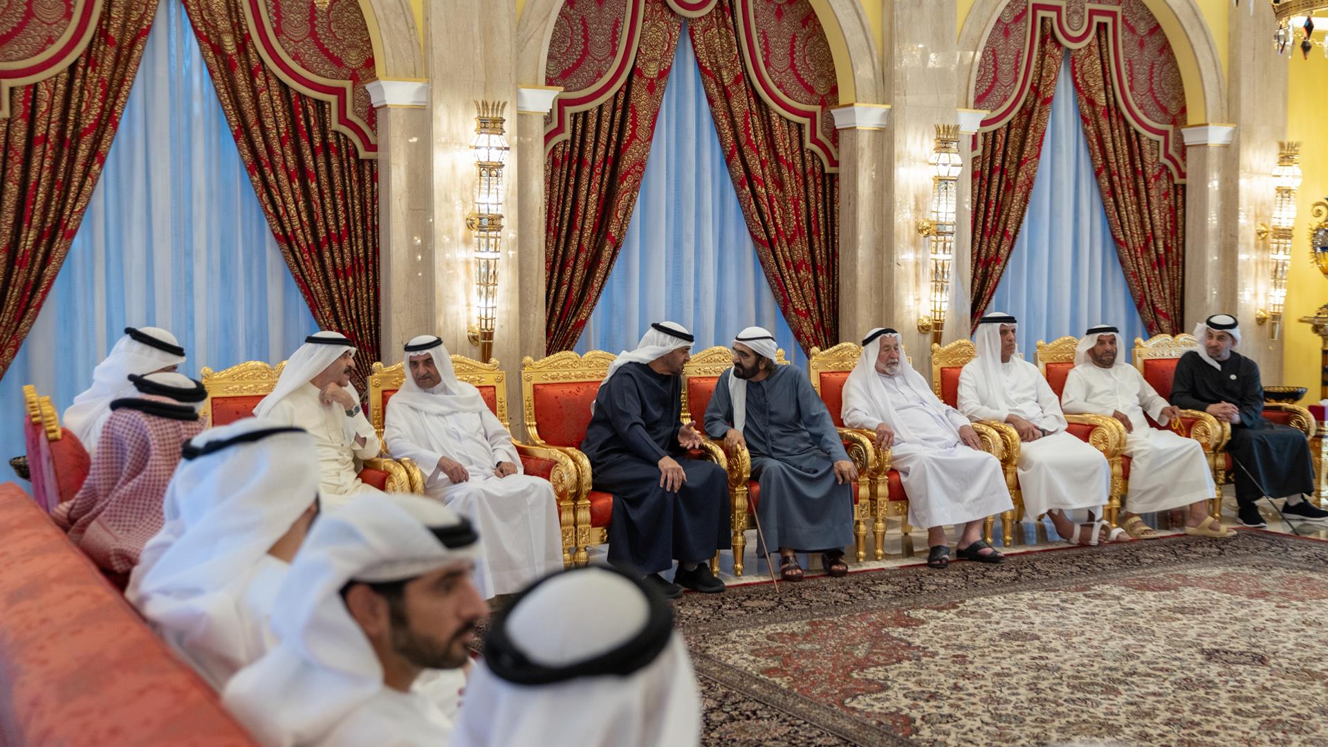 UAE President, Rulers of the Emirates, and Sheikhs offer condolences to Mohammed bin Rashid on passing of Ahmed bin Rashid