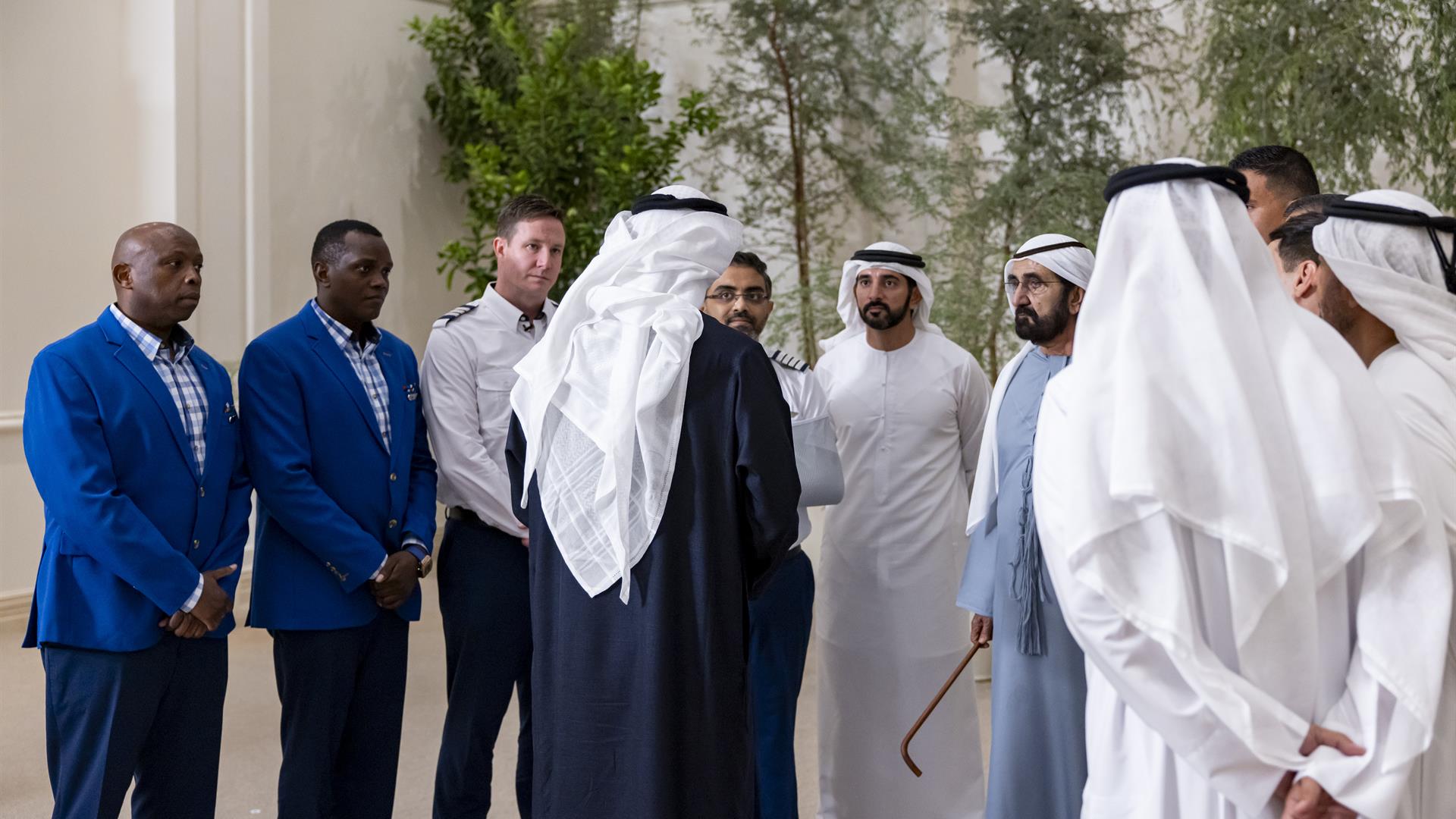 UAE President receives flydubai crew involved in September incident